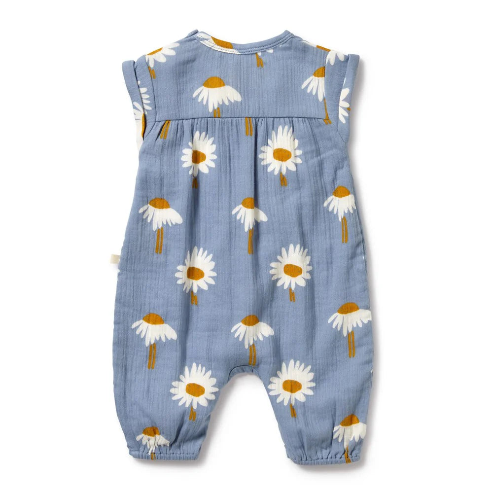 Wilson & Frenchy / Daisy Floral Organic Crinkle Jumpsuit