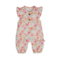 Front View Tiny Twig Playsuit Hibiscus