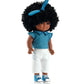 Lovely Janet Dark Hair Doll - 32cm