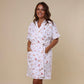 Snuggle Hunny / Organic Maternity Robe - Butterfly