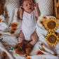 Snuggle Hunny / Muslin Wrap - Sunflower