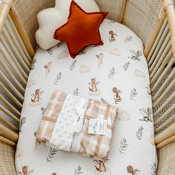 Snuggly Jacks / Bassinet Sheet - Mystique Dragon