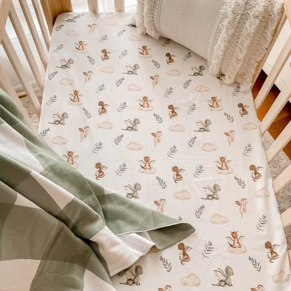 Snuggly Jacks / Cot Sheet - Mystique Dragon