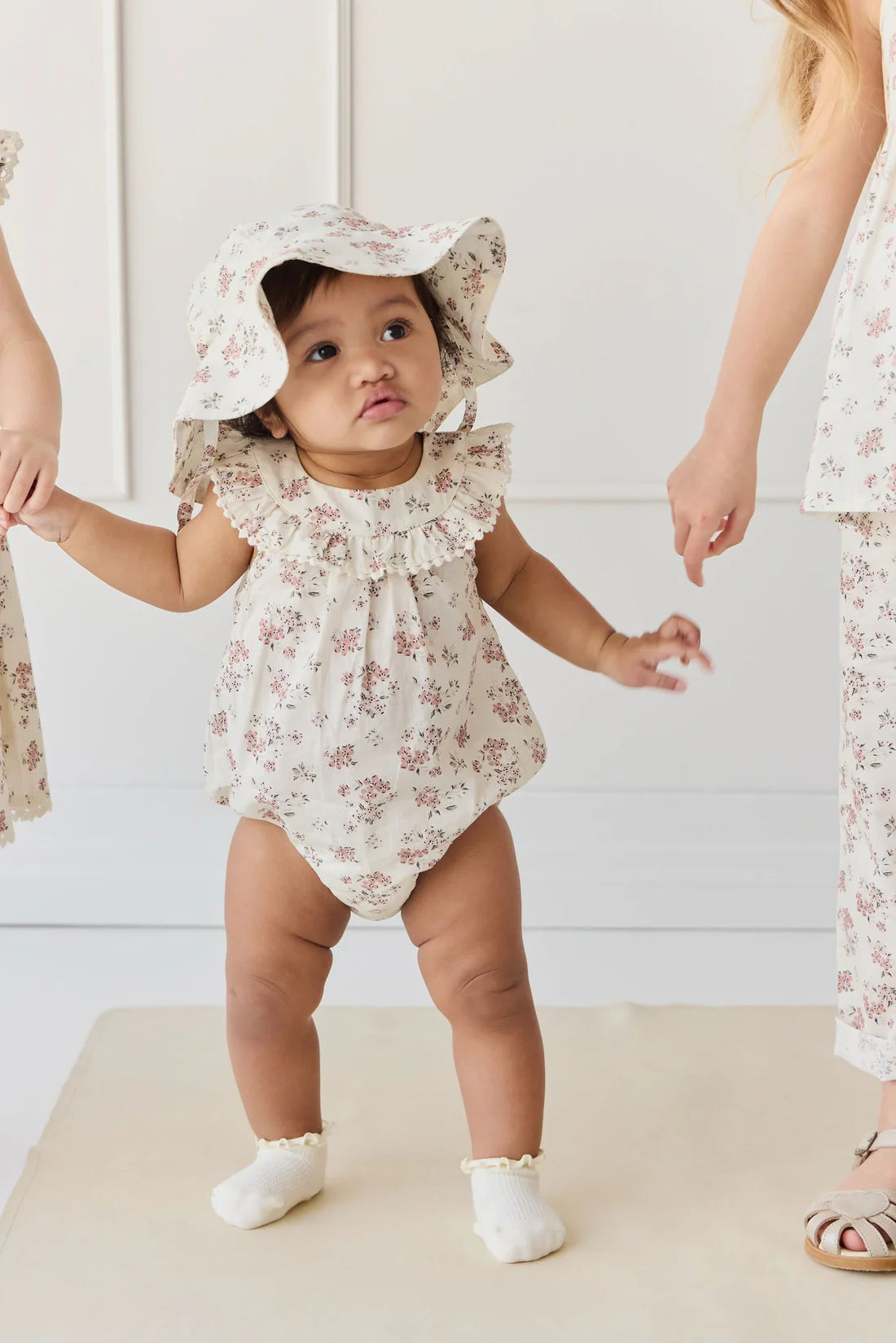 Jamie Kay / Annabella Romper - Selena Blush