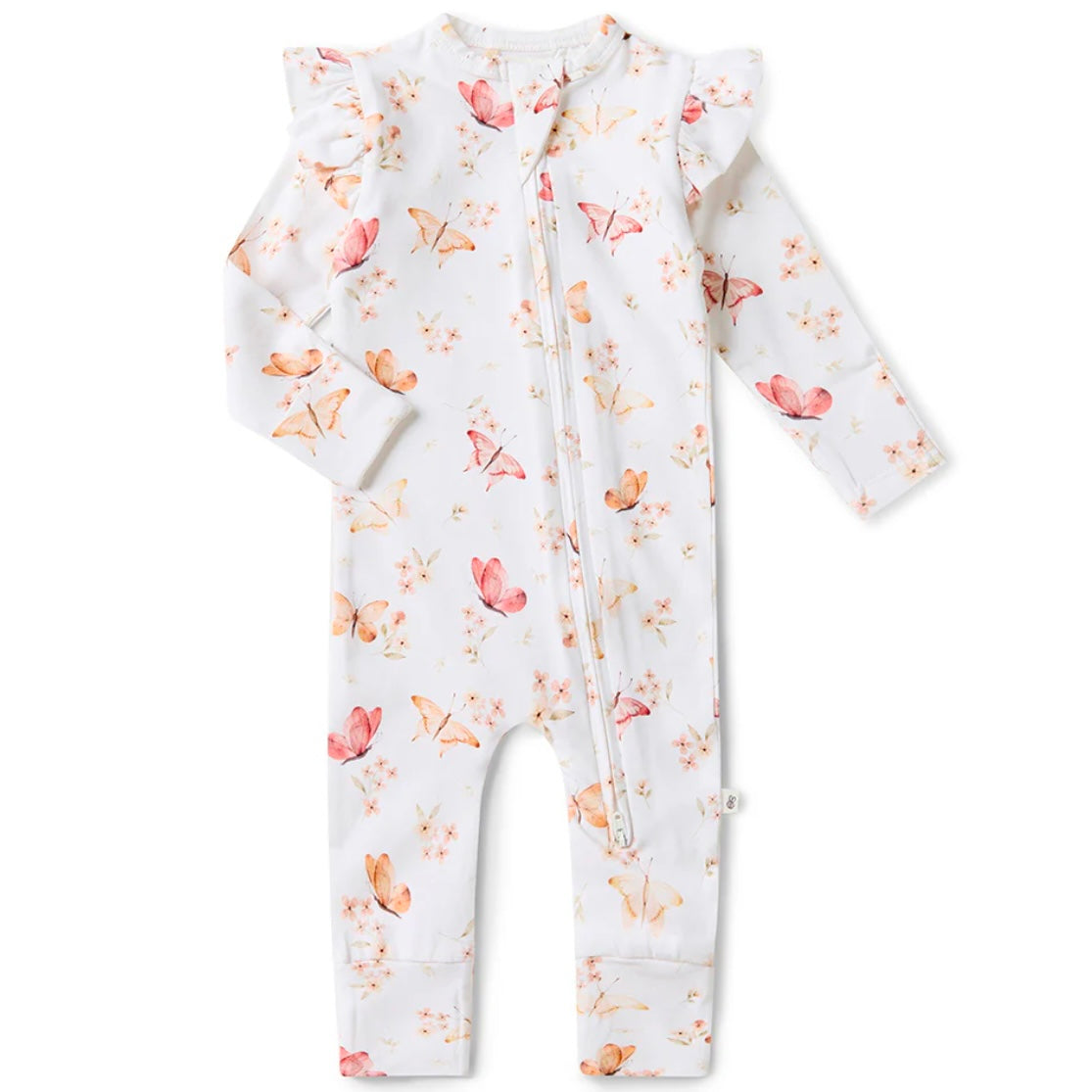 Snuggle Hunny / Snugglesuit Convertible Romper - Butterfly