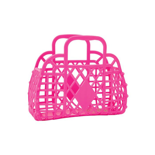 Retro Basket Berry Pink