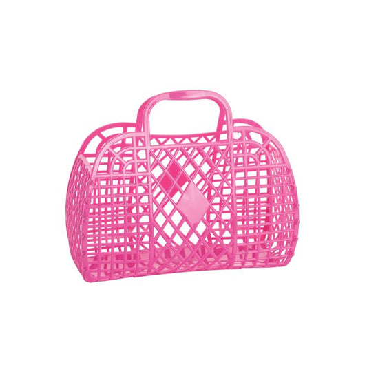 Retro Basket Pink Small