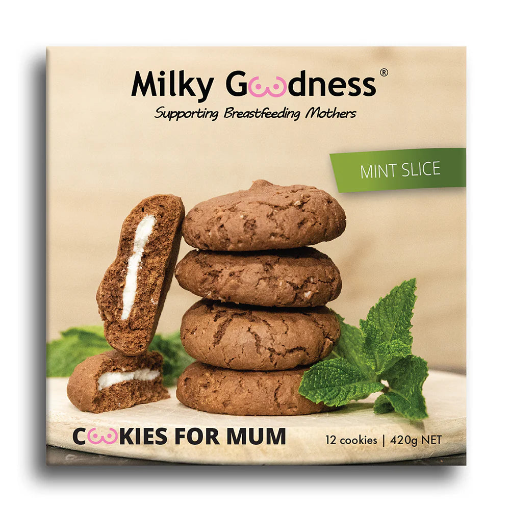 Milky Goodness / Mint Slice Lactation Cookies