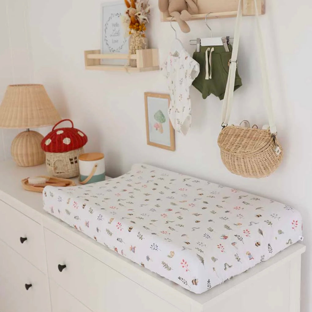 Snuggle Hunny / Garden Friends / Bassinet  Sheet