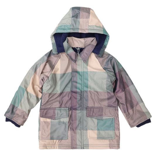 Korango / Sherpa Lined Check Raincoat